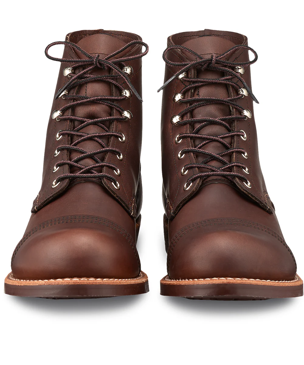 Red Wing Heritage Iron Ranger Boots (8111) - Amber Harness - Image 3