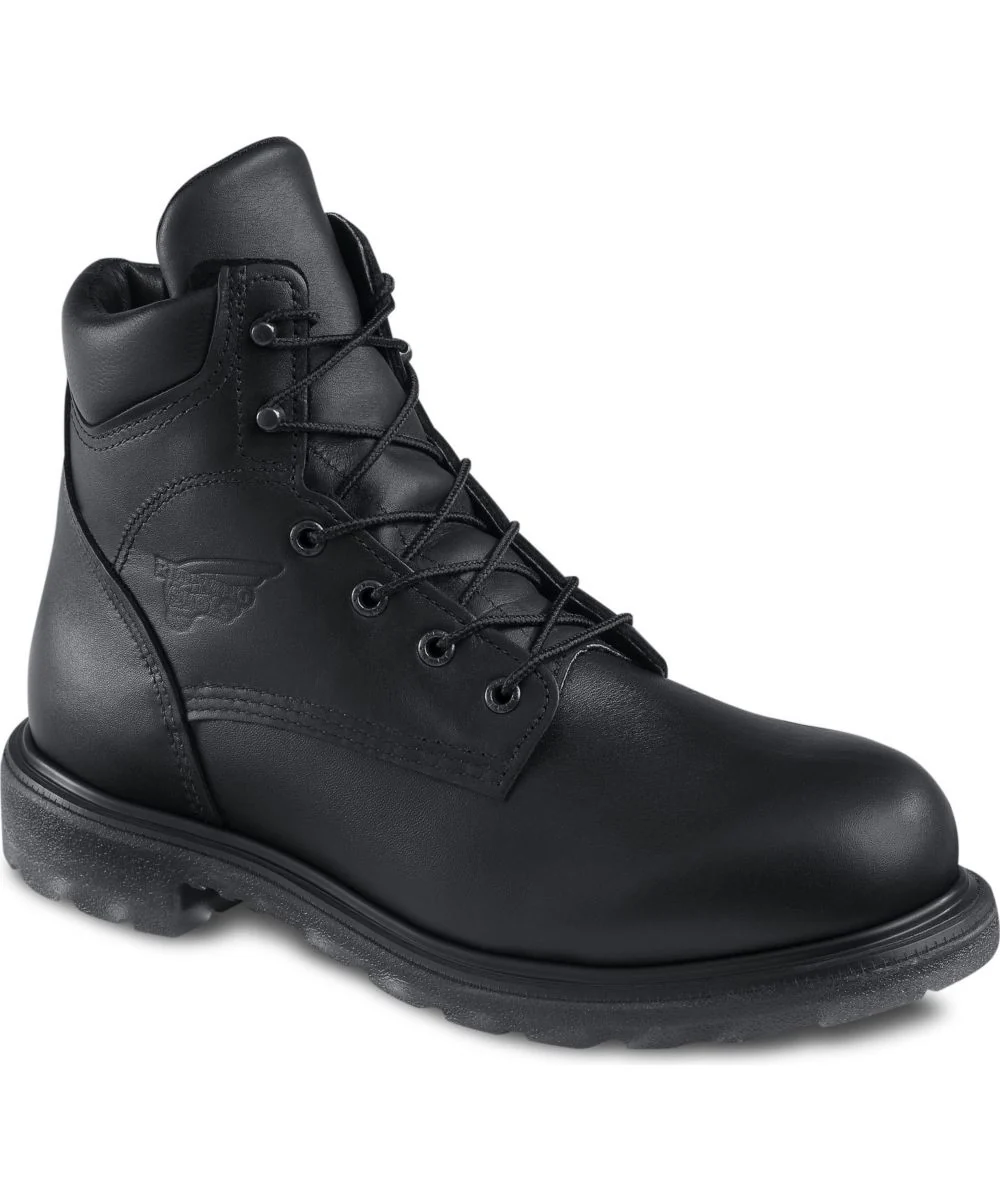 Red Wing Shoes Men's Work Boots (607) - Supersole 2.0 - Black Star Leather