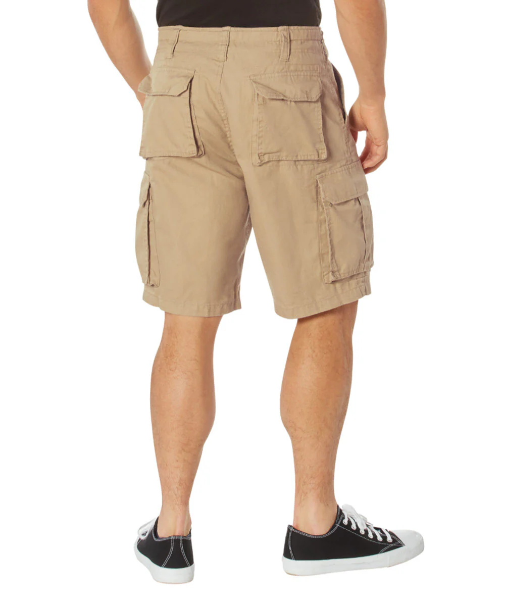 Rothco Men's Vintage Paratrooper Cargo Shorts - Khaki - Image 2