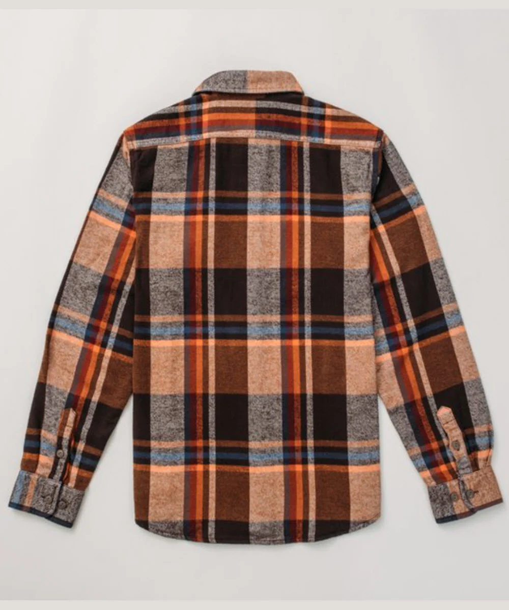 Schott NYC Heavy Flannel Plaid Shirt - Sedona - Image 2