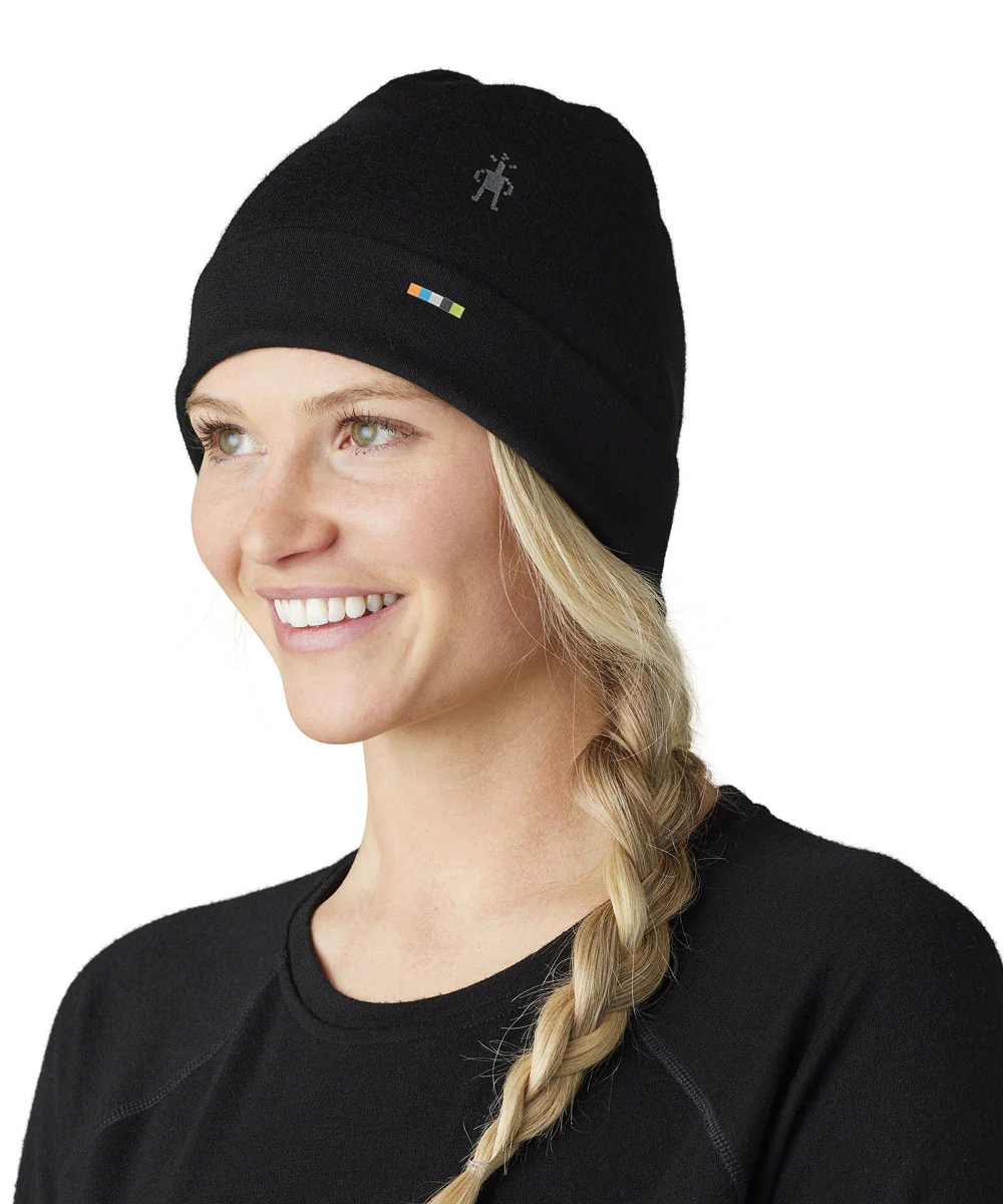 Smartwool Merino Wool Cuffed Beanie - Black - Image 3