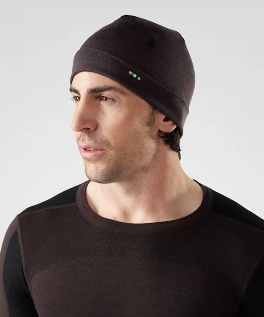 Smartwool Merino Wool Cuffed Beanie - Mink Heather - Image 2