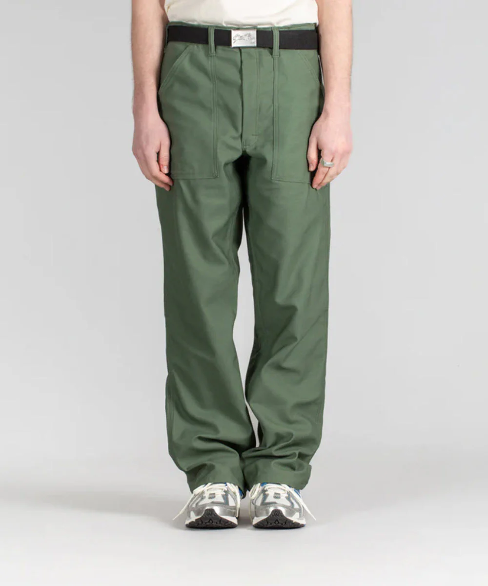 Stan Ray Men's OG Fatigue Pants - Olive Sateen - Image 2