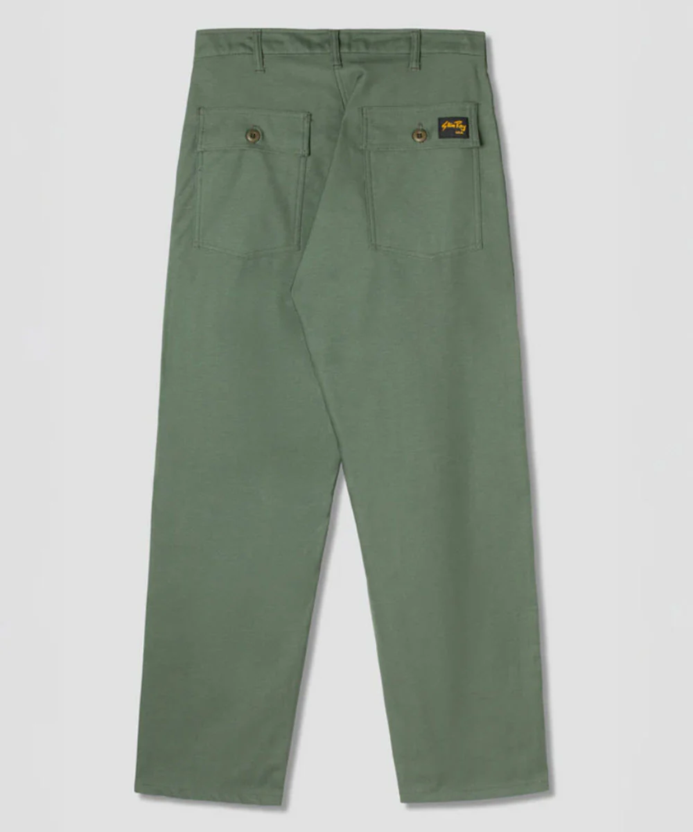 Stan Ray Men's OG Fatigue Pants - Olive Sateen - Image 3