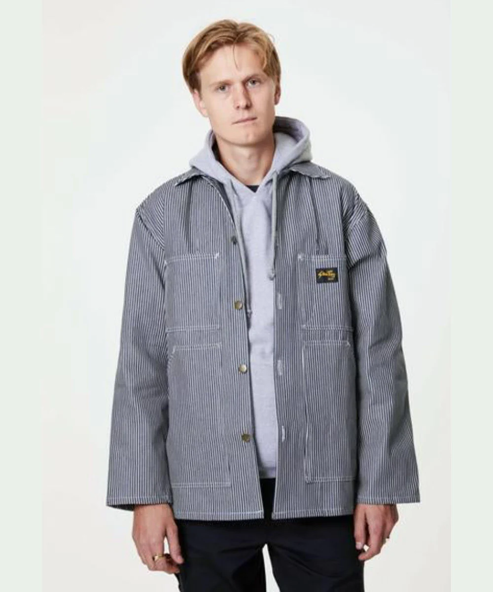 Stan Ray Shop Jacket - Hickory Stripe
