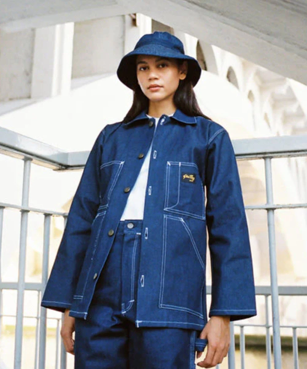 Stan Ray Shop Jacket - Indigo Denim - Image 3