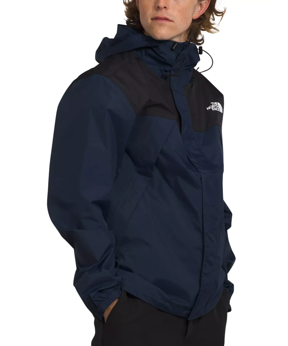 The North Face Men's Antora Waterproof Jacket - Summit Navy/Black - Image 3