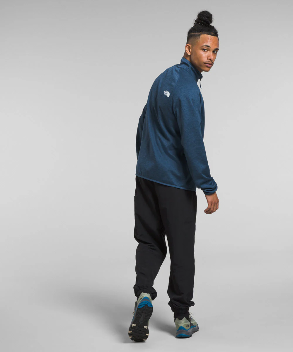 The North Face Men's Canyonlands 1/2 Zip Jacket - Shady Blue Heather - Image 4