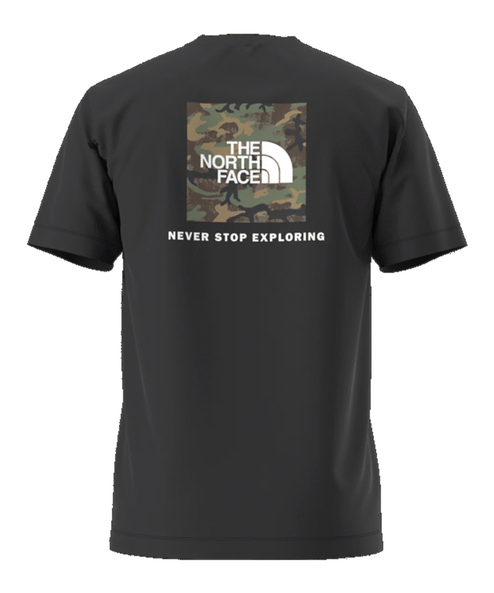 The North Face Men's Evolution Box Camo T-shirt -  Black