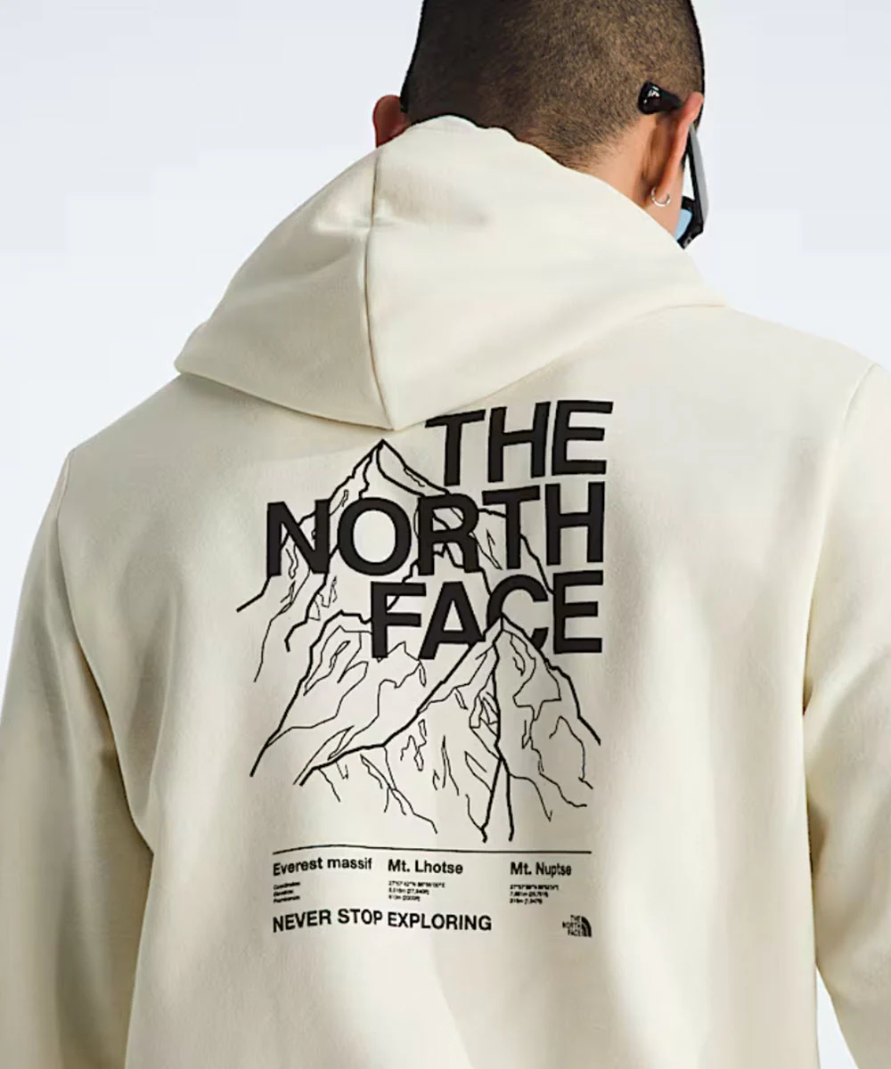 The North Face Men's Evolution Half Dome Hoodie - White Dune - Image 2