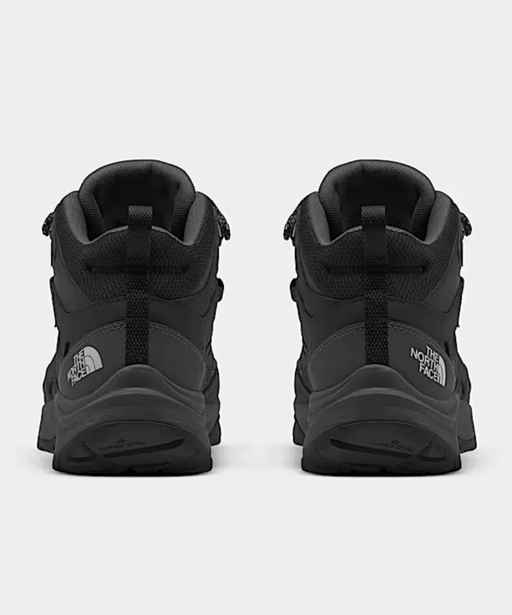 The North Face Men's HedgeHog 3 Mid Waterproof Boots - Black/Asphalt - Image 3