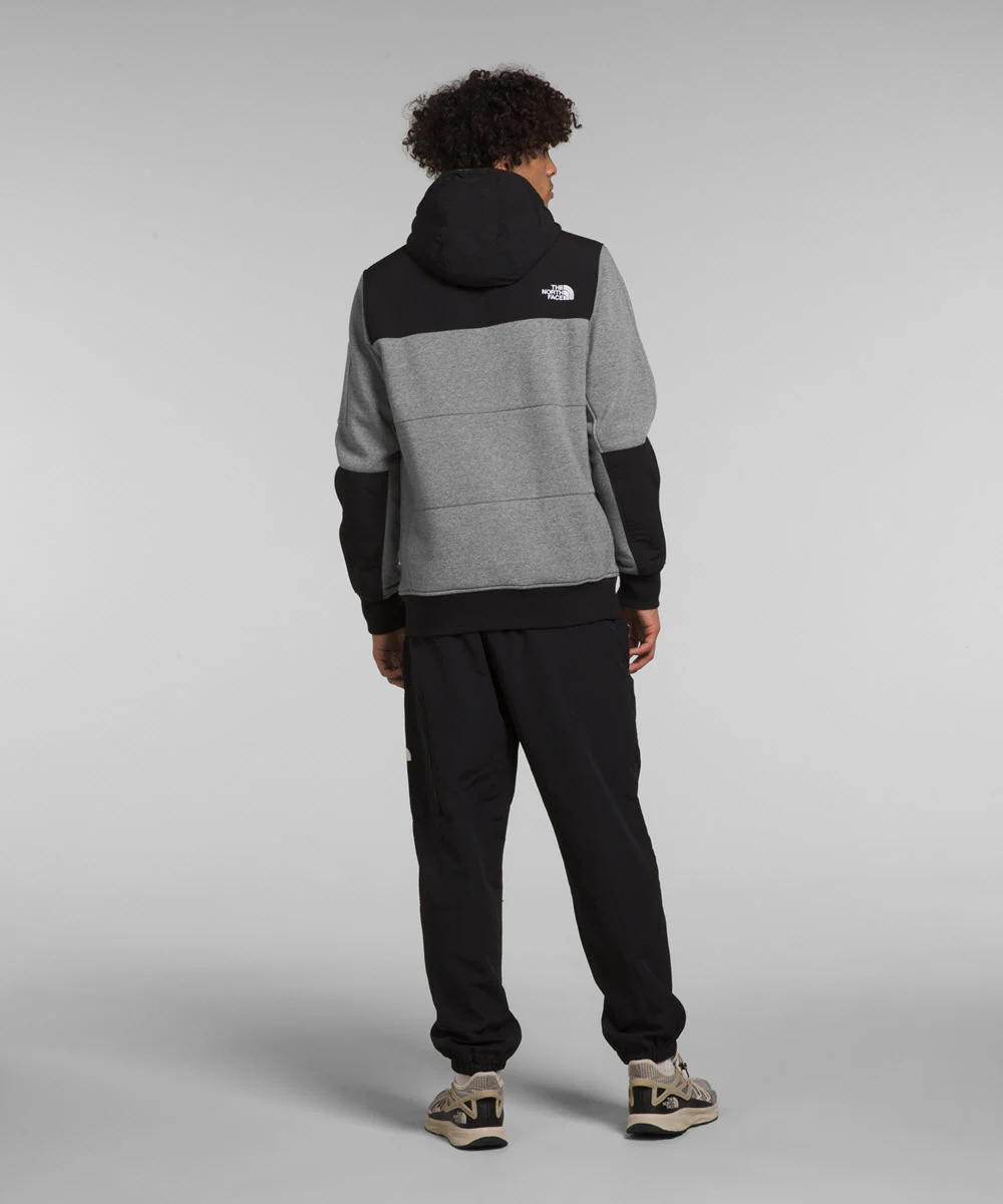 The North Face Men's Highrail Fleece Jacket - TNF Medium Grey Heather/TNF Black - Image 4