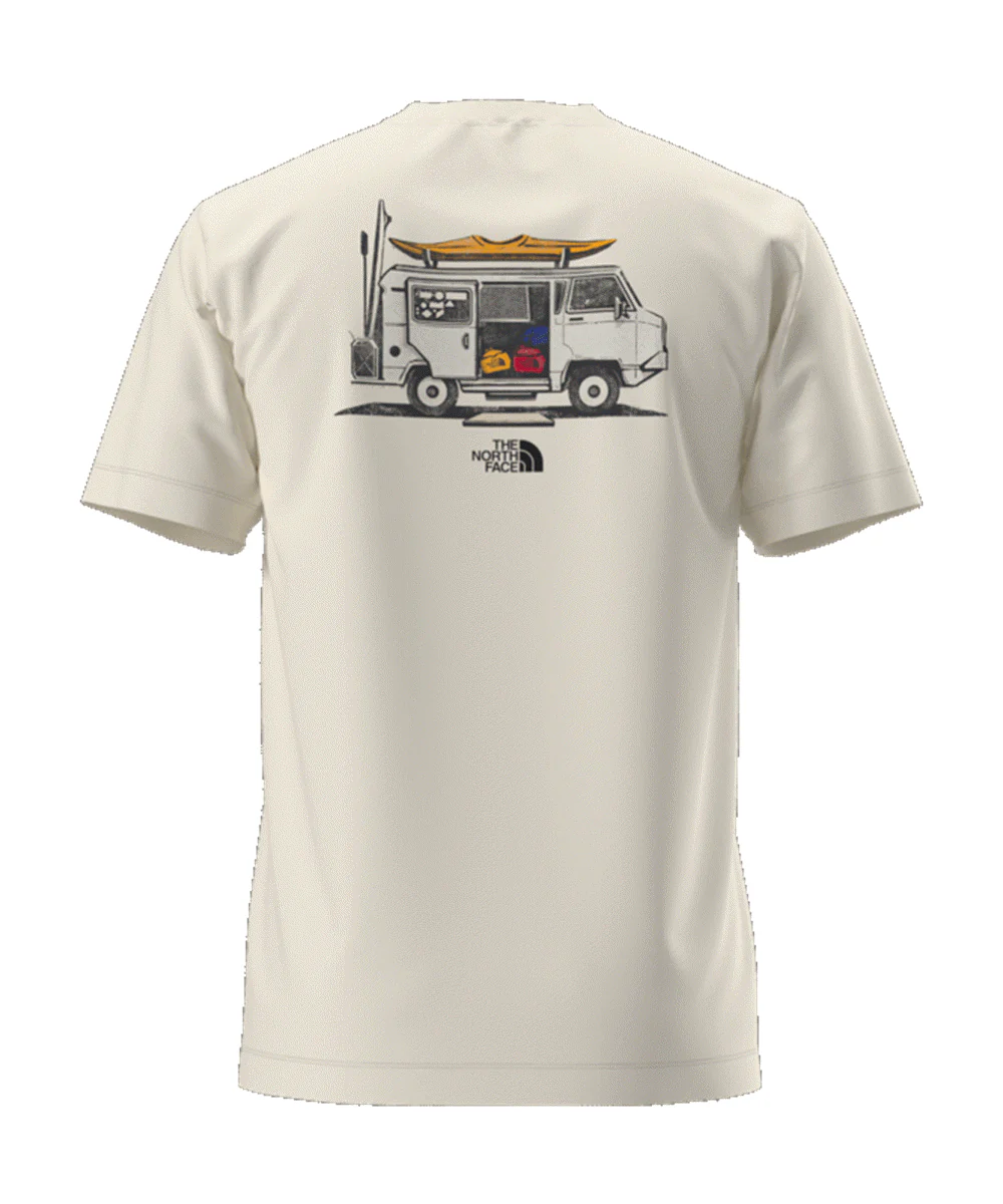 The North Face Men's Evolution Van Life T-shirt - White Dune