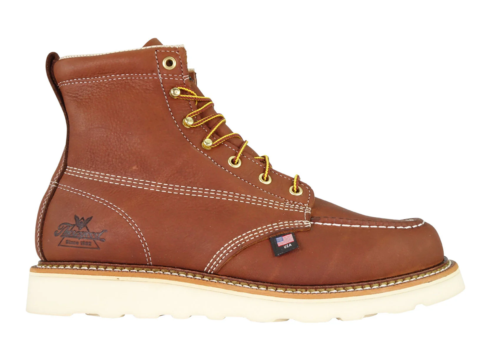 Thorogood American Heritage 6-inch Moc Toe Work Boots - Tobacco - Image 2