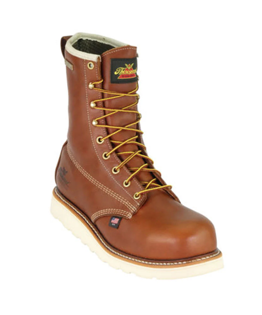 Thorogood American Heritage 8-inch Composite Toe Wedge Work Boots - Tobacco - Image 4