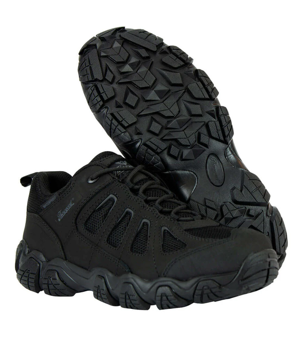 Thorogood Men's Crosstrex Waterproof Composite Toe Sneaker - Black/Grey - Image 3