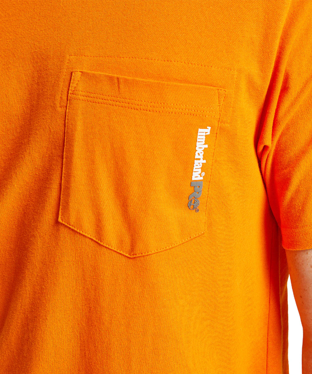 Timberland PRO Base Plate Wicking T-Shirt - PRO Orange - Image 6
