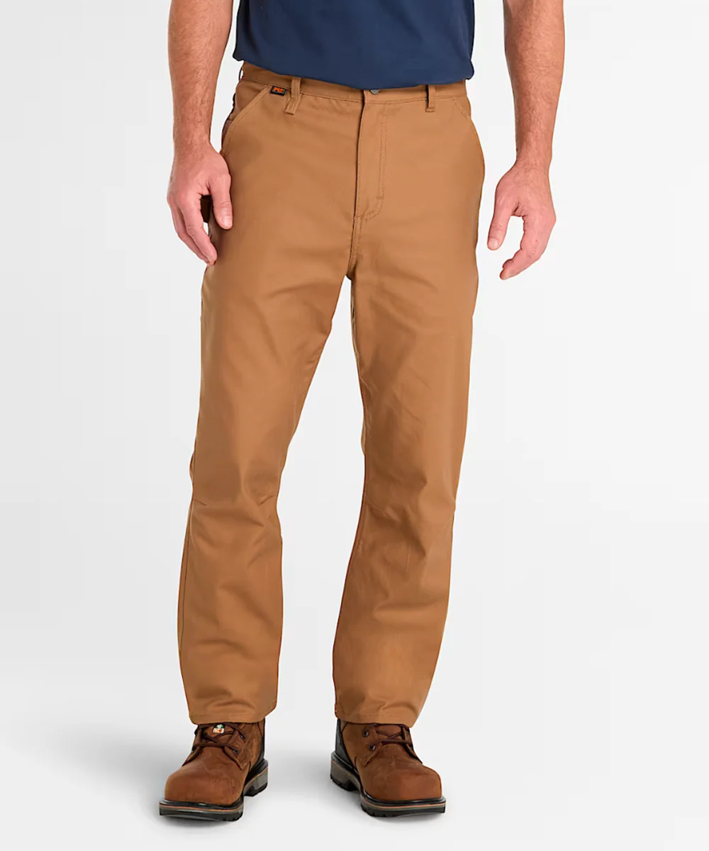 Timberland PRO Men's Gritman Athletic-Fit Flex Utility Pants - Dark Wheat