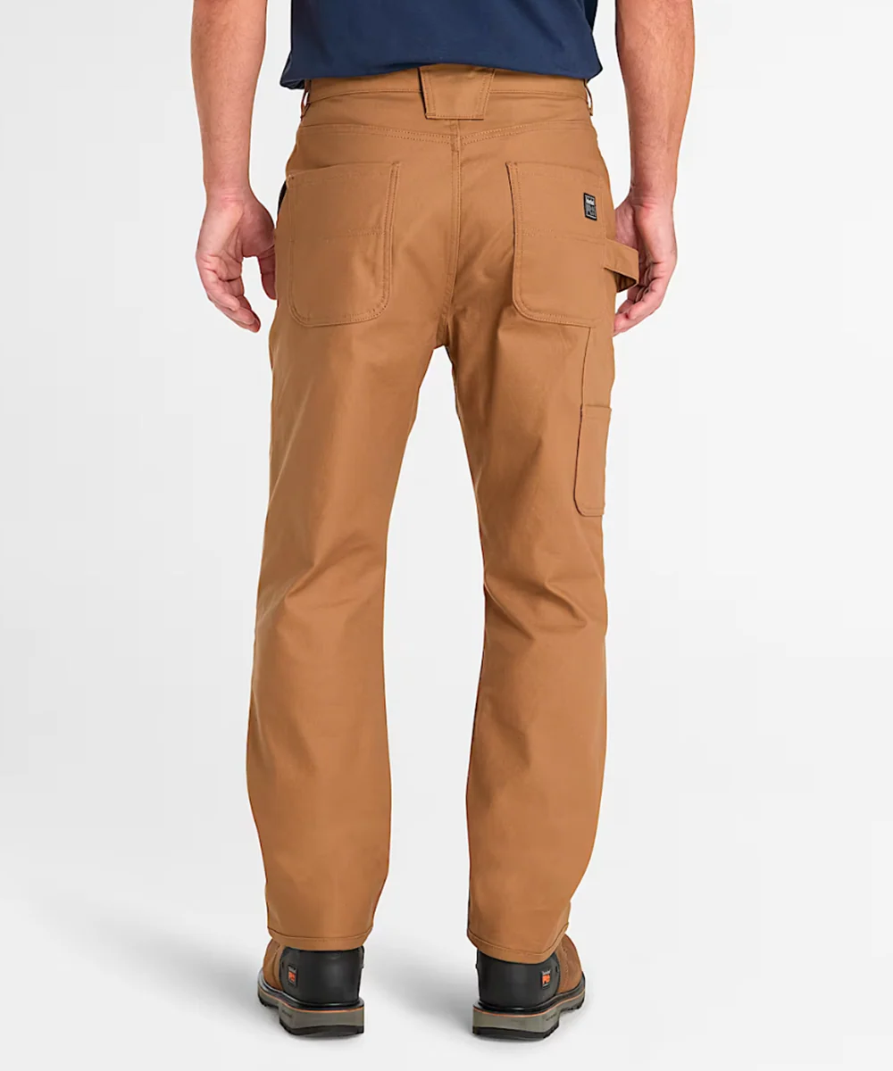 Timberland PRO Men's Gritman Athletic-Fit Flex Utility Pants - Dark Wheat - Image 3