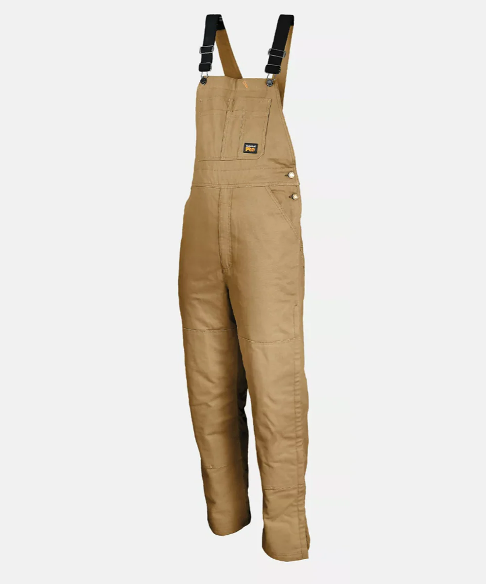 Timberland PRO Men's Gritman Insulated Bib Overalls - Dark Wheat