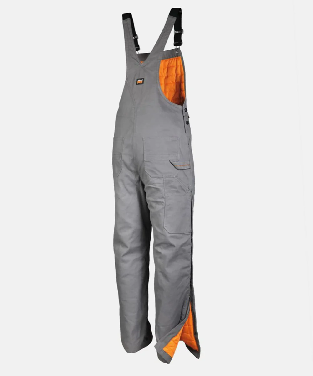 Timberland PRO Men's Gritman Insulated Bib Overalls - Pewter - Image 2