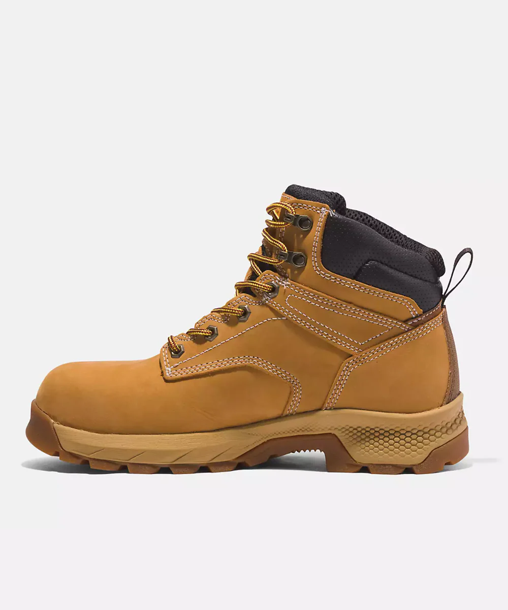 Timberland PRO Men's TiTAN EV 6" Composite Toe Work Boots - Wheat - Image 3
