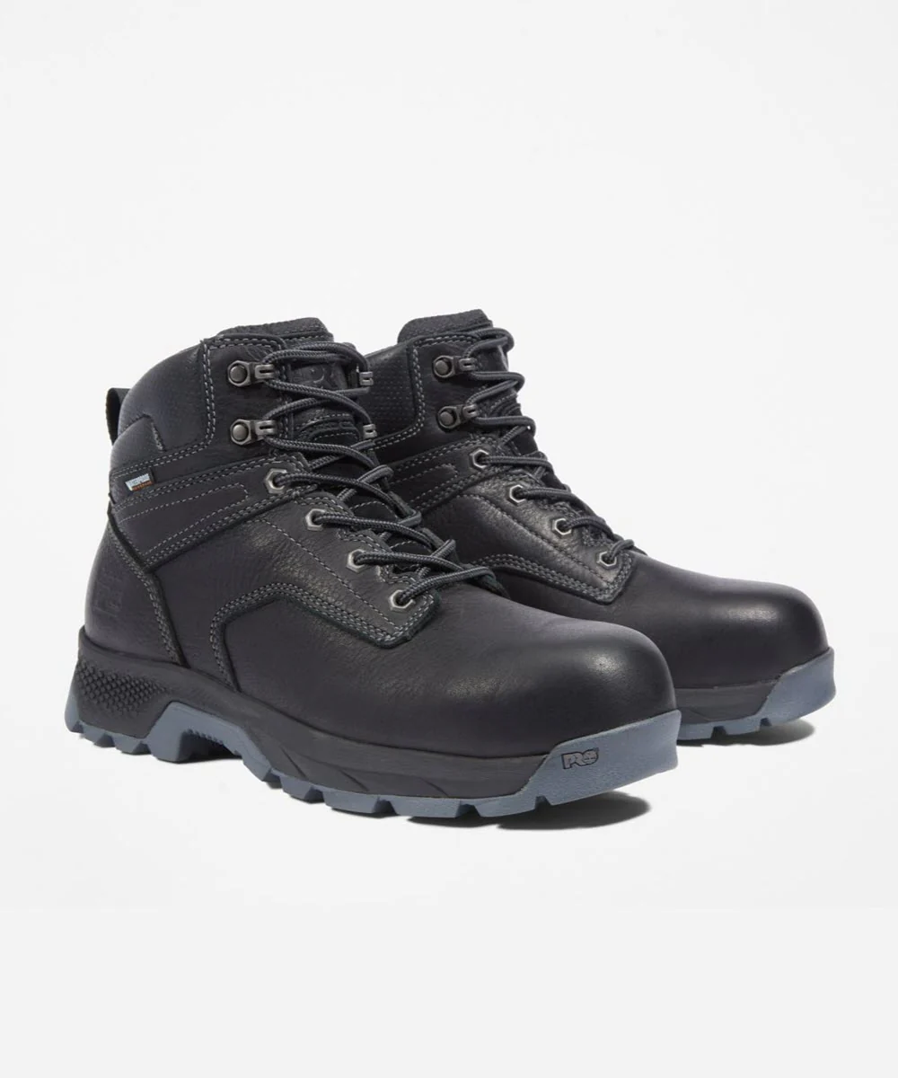 Timberland PRO Men's TiTAN EV Composite Toe Work Boots - Black - Image 2