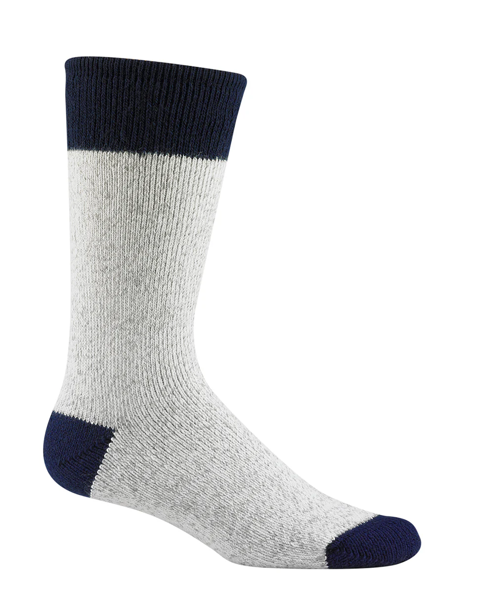 Wigwam Moose Socks - Grey/Navy